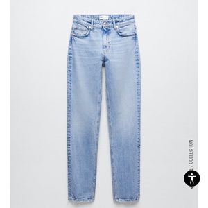 NWT Zara Split Slim jeans